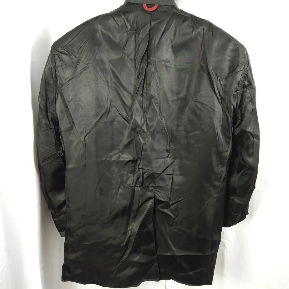 Hart Schaffner‎ Marx Men's Charcoal Sport Coat Approx 48R Wool